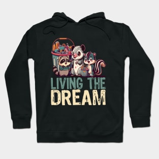 Living The Dream - Cute Anime Kawaii Japanese Lovers Hoodie